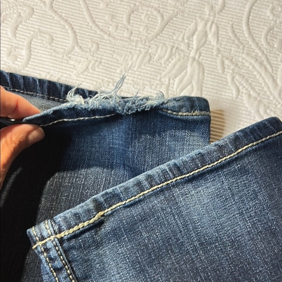 Wrangler Dark Blue Boot Cut Jeans. 7/8x 34. - Picture 7 of 11